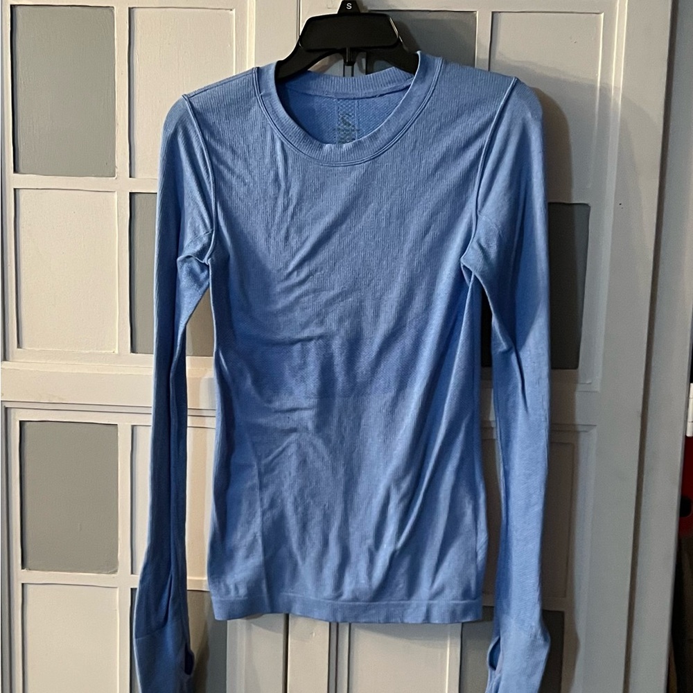 🖤Climawear Sky Blue Long Sleeve Women's Top